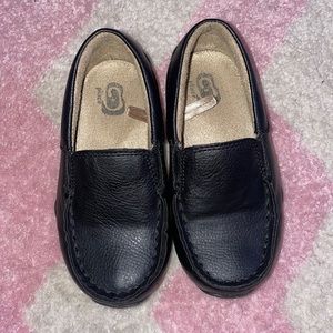Toddler boy size 7 black childrens place dress shoe